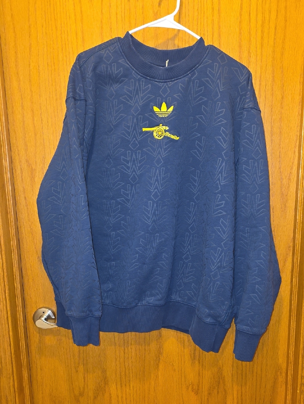Arsenal FC Originals Lifestyler Crew Neck Sweatshirt 2026 navy - Adidas
